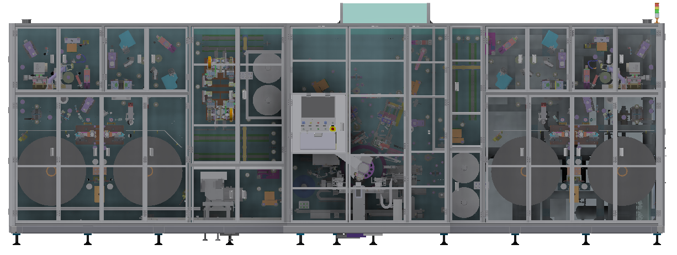 標準制程設備&mdash;激光模切卷繞一體機
